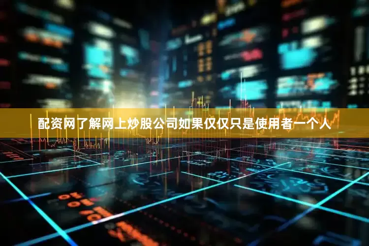 配资网了解网上炒股公司如果仅仅只是使用者一个人