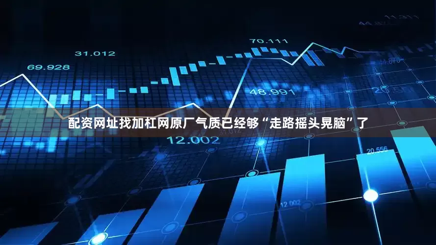 配资网址找加杠网原厂气质已经够“走路摇头晃脑”了